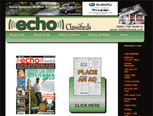 Tablet Screenshot of echoads.com
